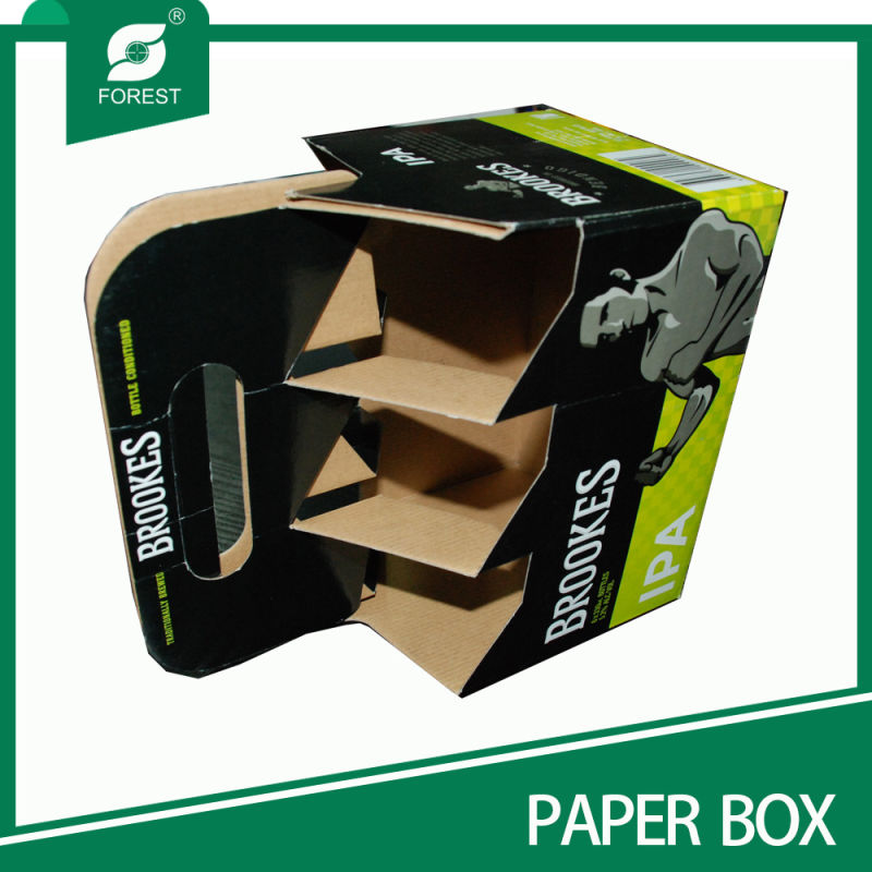 Good Quality Cheap Recycled Custom Beverage Box