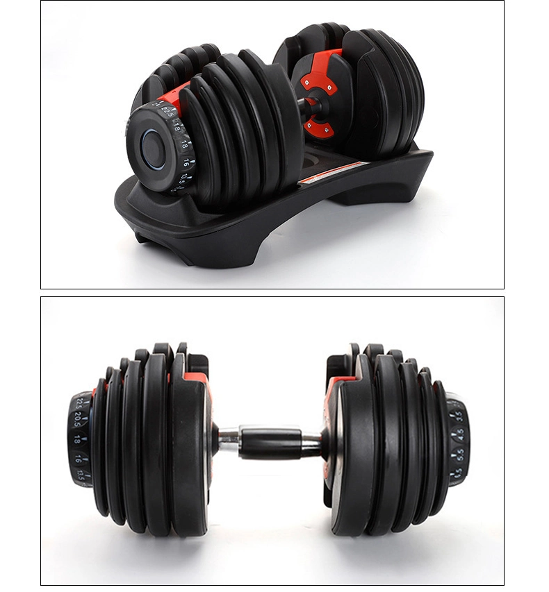 Unisex Gymnasium Smart Adjustable Dumbbells 20kg 40kg Adjustable Dumbbells Weights