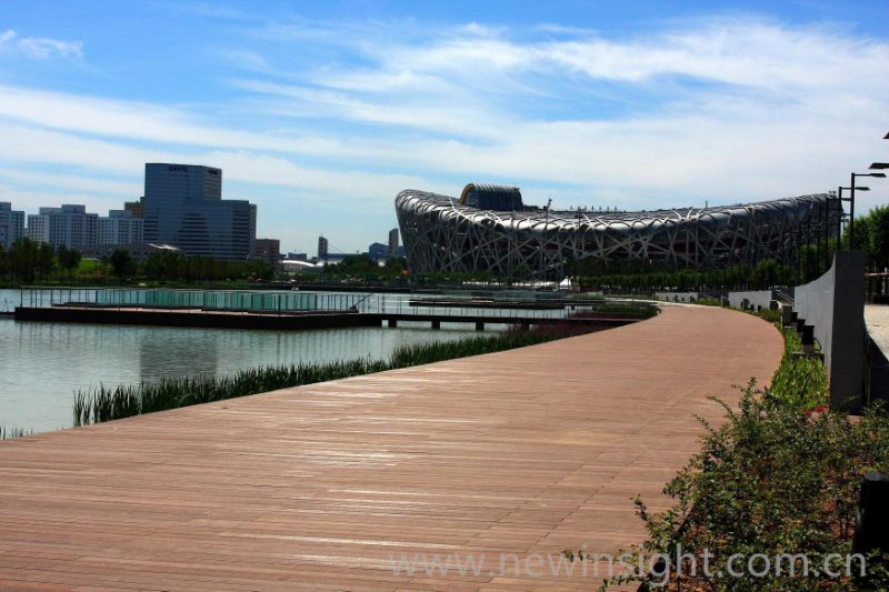 2008 Beijing Olympic Games Project Nominated WPC Composite Decking