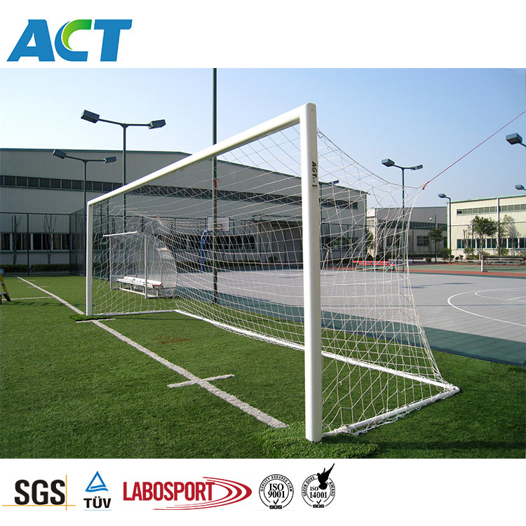 Indoor & Outdoor Aluminum Football Goal Fixed Soccer Goals