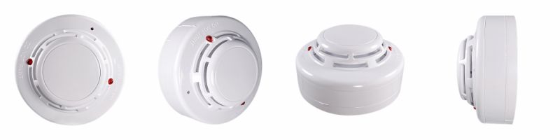 AS-HD205-2L Fixed Temperature Heat Detector Fire And Alarm System