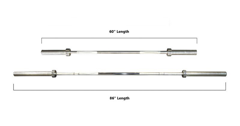 Squat Straight Curve Rod Axle Cap Bearing Barbell Bar