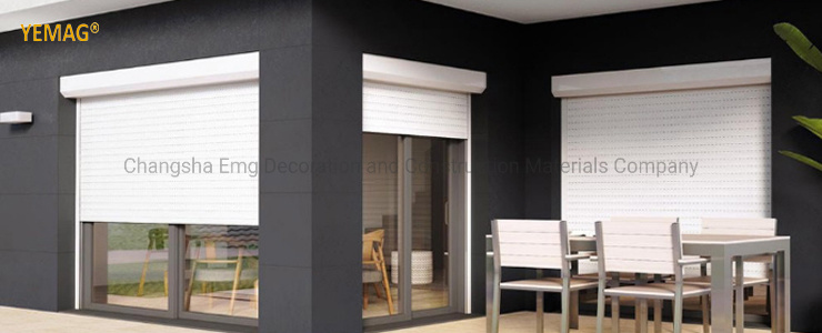 Commercial Fire Resistant Rolling up Shutter for Warehouse or Shopping Center