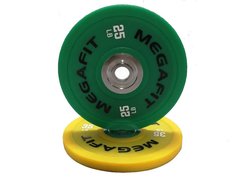 Megafit/OEM Colorful Competition Weightlifting Bumper Plates for Strength & Free Weights