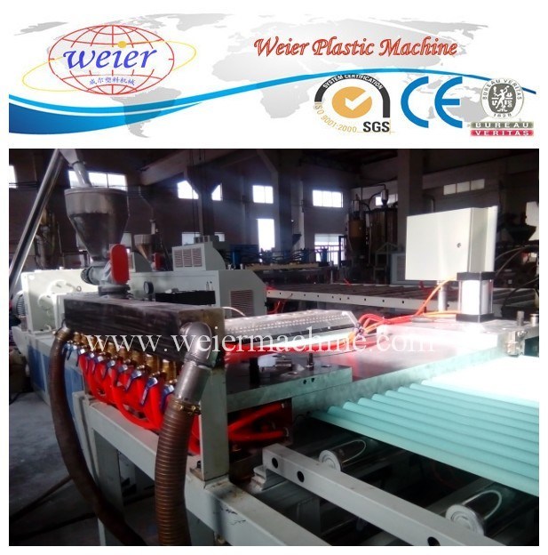 Width 1220mm PVC Wave Plate Production Line