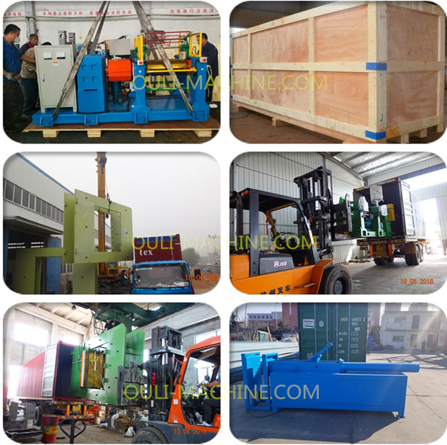 Ce/ISO Rubber Tiles Plate Vulcanizing Press/Rubber Speed Bump Molding Press