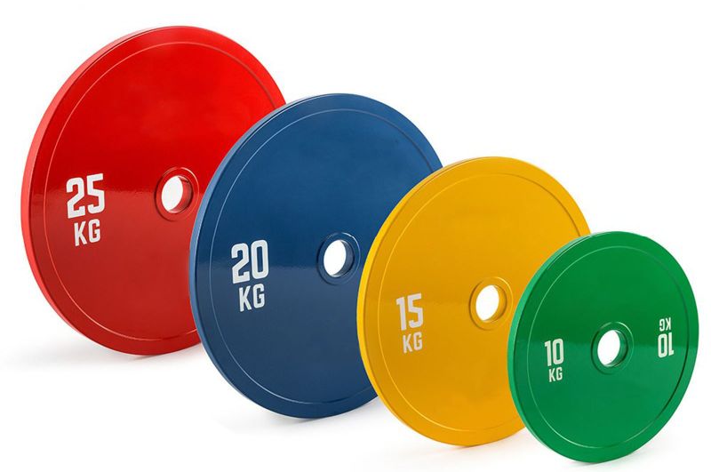 Stock Kg Competition Color Steel Calibrated Weights for Timely Shipment