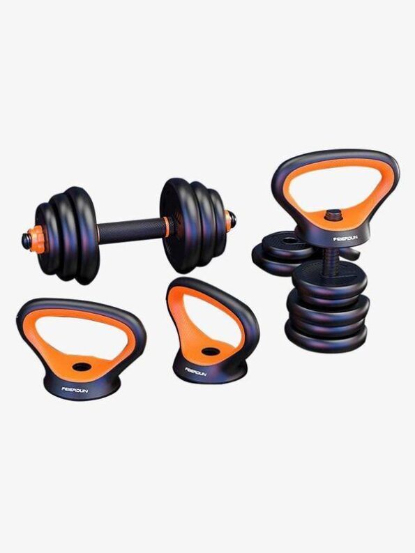 Adjustable Dumbbell Set Free Weights Barbell Set