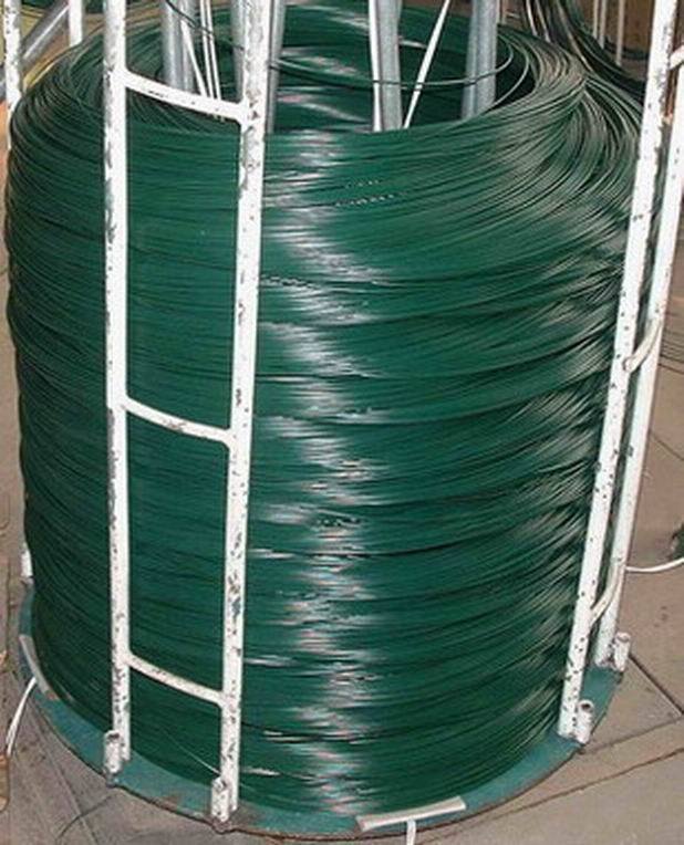 Green PVC Coated Wire/PVC Coated Iron Wire/PVC Coated Steel Wire