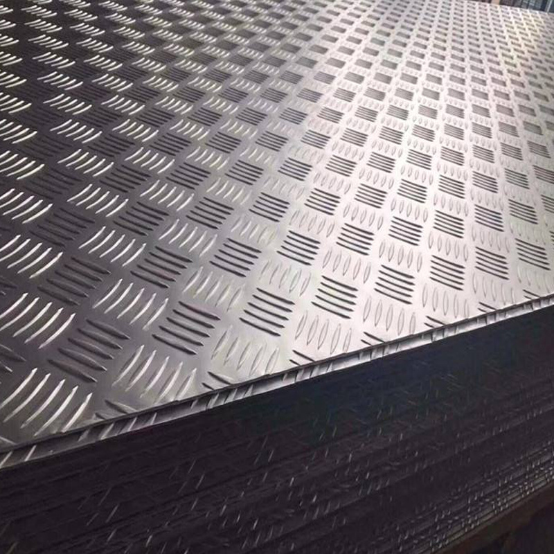 Aluminum Checked Big 5 Bars 2 Bars Plate Sheet 5052 for Floor