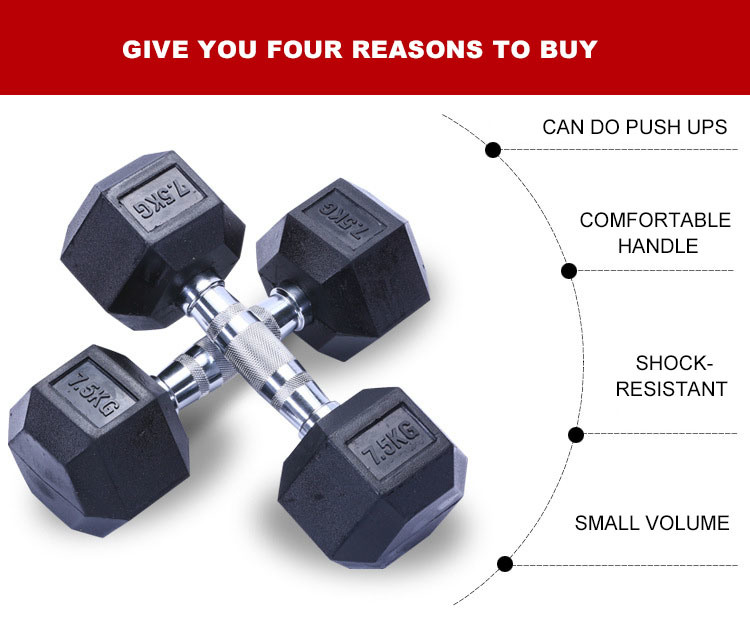 Changeable Chrome 5kg 10kg 15kg 20kg 25kg Weight Full Iron Dumbbells