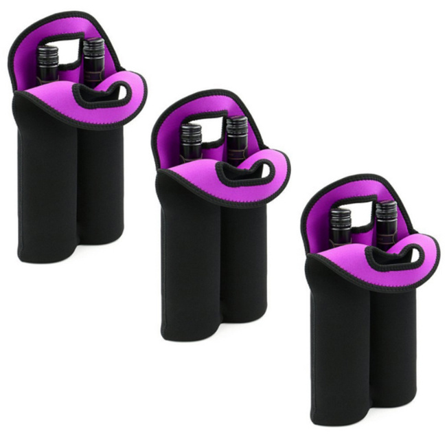 Customized Neoprene Wine Bottler Holder Neoprene Wine Cooler Holder