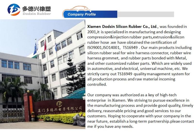 Rubber Injection Molding Rubber to Metal Plate Bonded Part