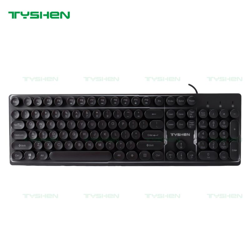 Gamer Keyboard with Round Floating Keys, Gaming Keyboard with Round Floating Keys