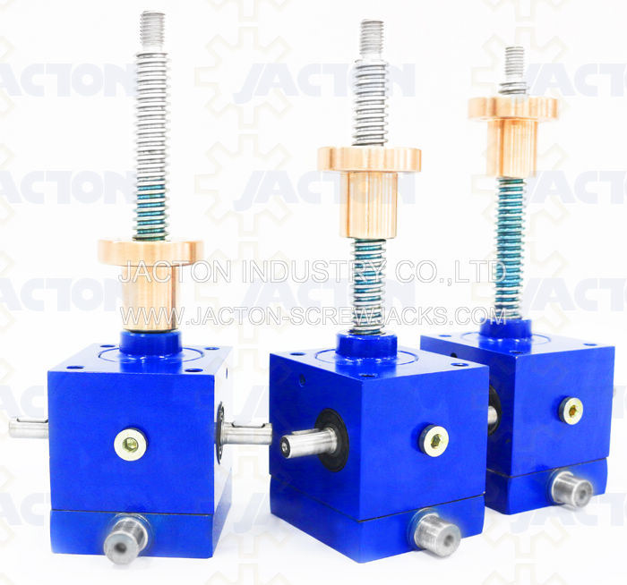 High Lifting Speed Bevel Gear Screw Jack for Lifting System