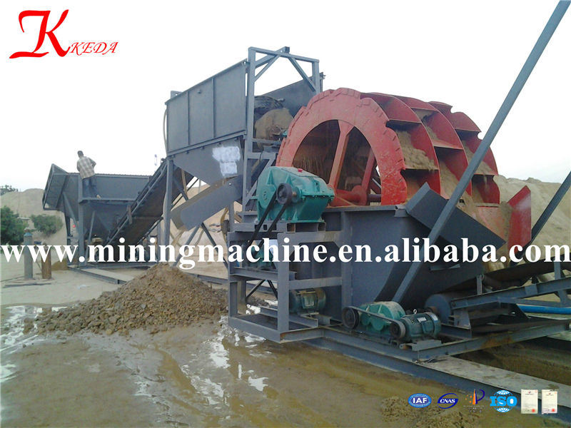 Low Price Easy Handling Wheel Wash Sand Machine for Sale