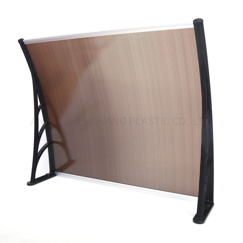 40 X 47 Inches Polycarbonate Outdoor Awnings Window or Door Canopy