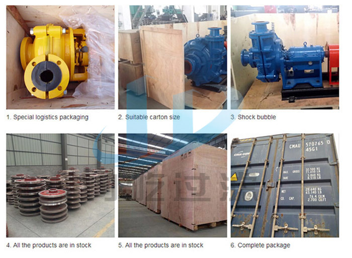 Metal Lined Concrete Slurry Pump