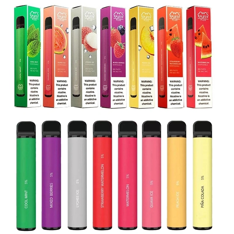 Newest 47 Flavors Electronic Cigarette Puff Bar Plus