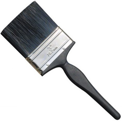 Black Paint Brush with Pure Bristle Painting Brush