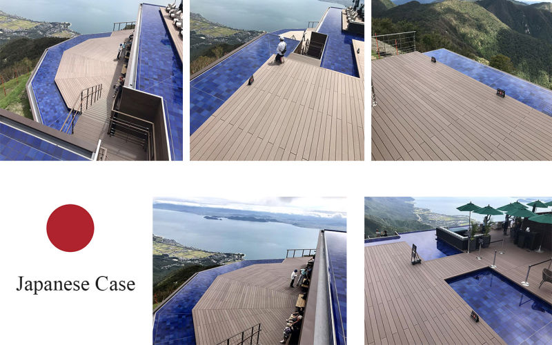 2008 Beijing Olympic Games Nominated WPC Composite Decking