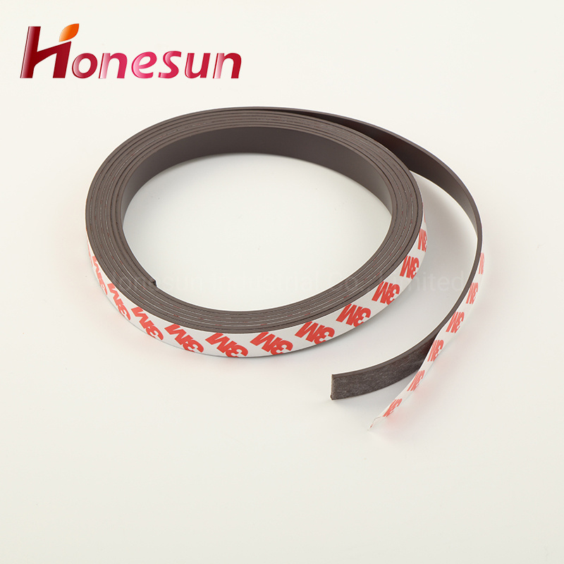 Strong Soft Rubber Magnetic Strip Flexible Neodymium Rubber Coated Magnet