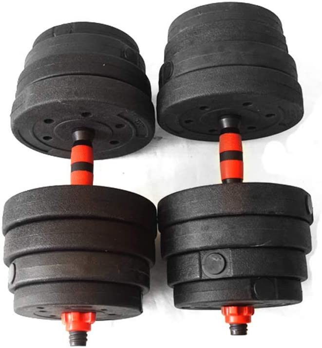 Cheap Plastic Cement Indoor Fitness Weight Lifting Adjustable Dumbbells