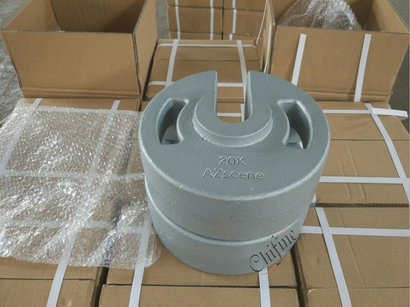 OEM/Customized Sand Casting Iron Weights for Gazebos and Tents