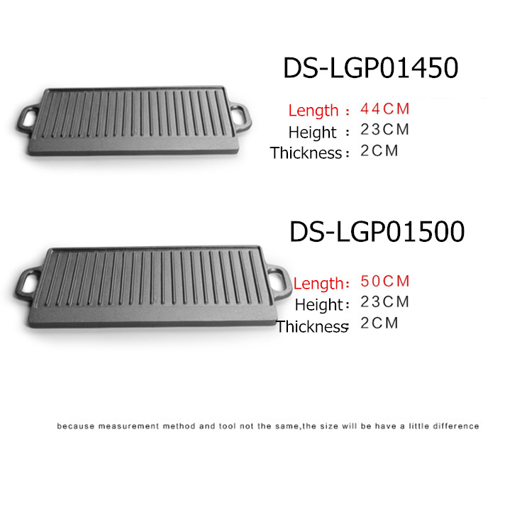 Da-LGP01 Cast Iron Grill Pan Griddles Grill Pans