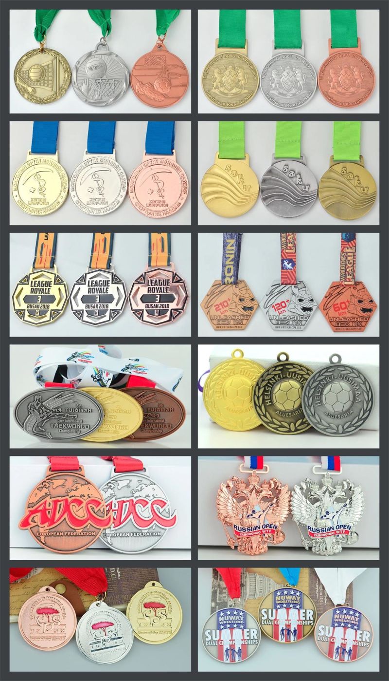 High Quality Custom Die Casting Weightlifting Medal