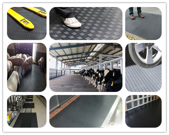 Antislip Shock Absorbing Abrasion Proof Wearproof Natural Pure Gum Rubber Sheet Lining