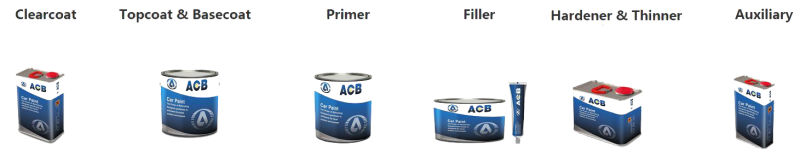 Acb Acrylic Automotive Spray Refinish Black Paint