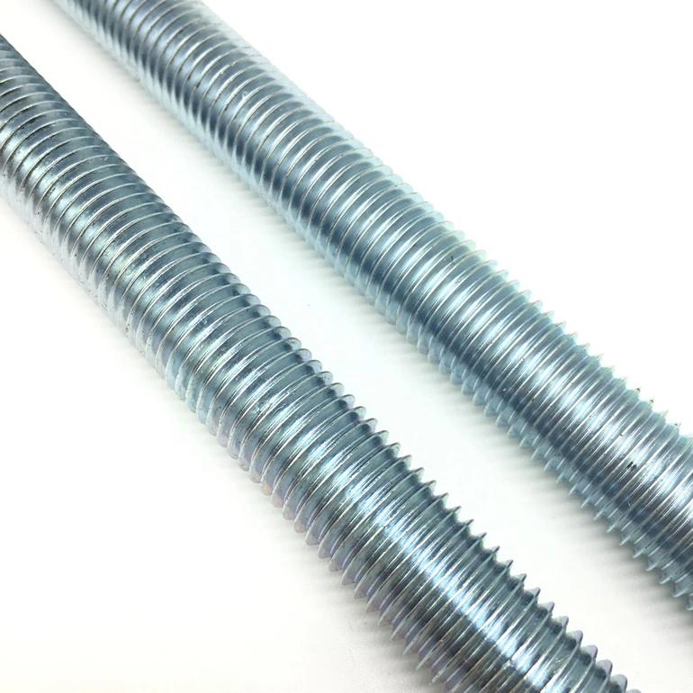 DIN975 976 Full Threaded Rods, Thread Bar, Round Bar, Thread Stud, Carbon Zinc Plated Galvanized