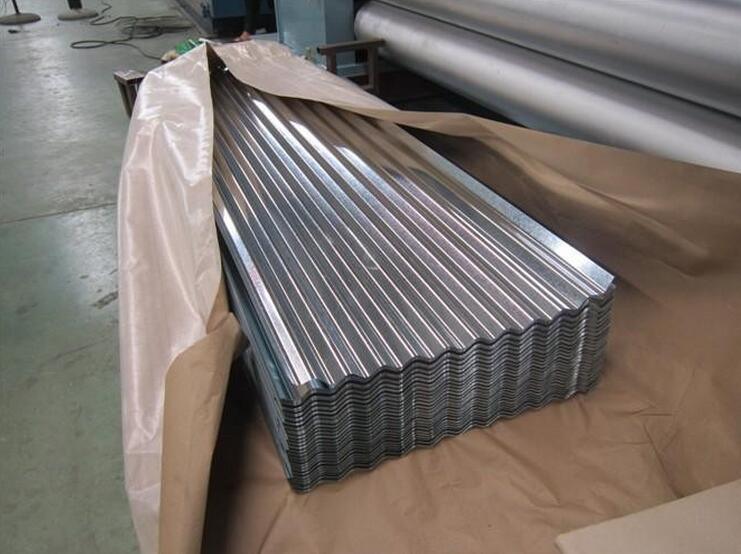 Lowes Price Sheet Metal Galvanized Corrugated Roofing Sheet Colored to Zambia