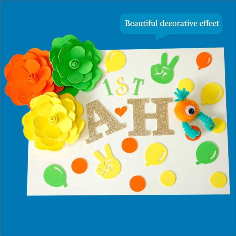 Colored Glitter EVA Sheet Foam for Education Craft