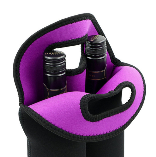 Customized Neoprene Wine Bottler Holder Neoprene Wine Cooler Holder