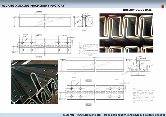 Elevator Guide Rail Factory (T127-2/B, 15lb/FT, 24K)