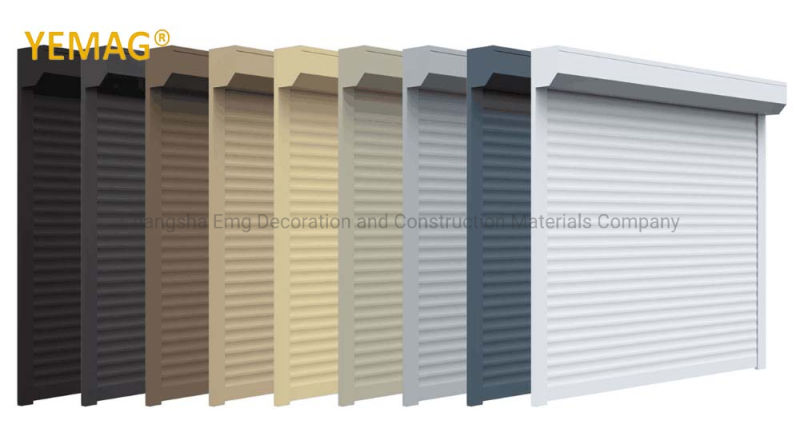 Commercial Fire Resistant Rolling up Shutter for Warehouse or Shopping Center