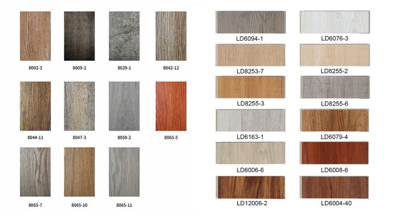 Waterproof Fireproof Interlocking Vinyl Plank PVC Floor WPC Vinyl Flooring