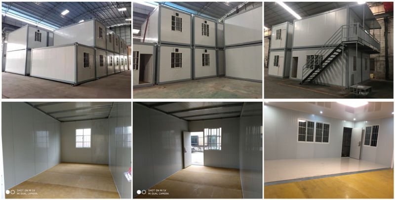 50 mm Steel Sandwich Panel Modular Design Prefab Container House