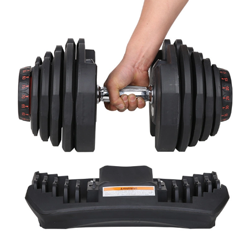 Weight Lifting and Strength Training Adjustable Dumbbell 24kg 52lb