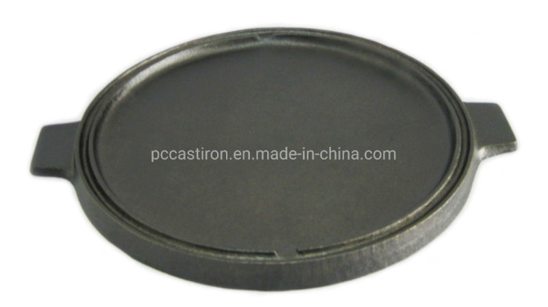 Preseasoned Cast Iron Griddle Grill Pan for Steak Cooking