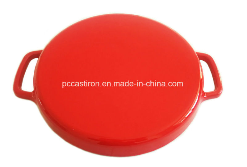 2019 Popular Cast Iron Griddle Plate Griddle Pan LFGB, FDA Approved