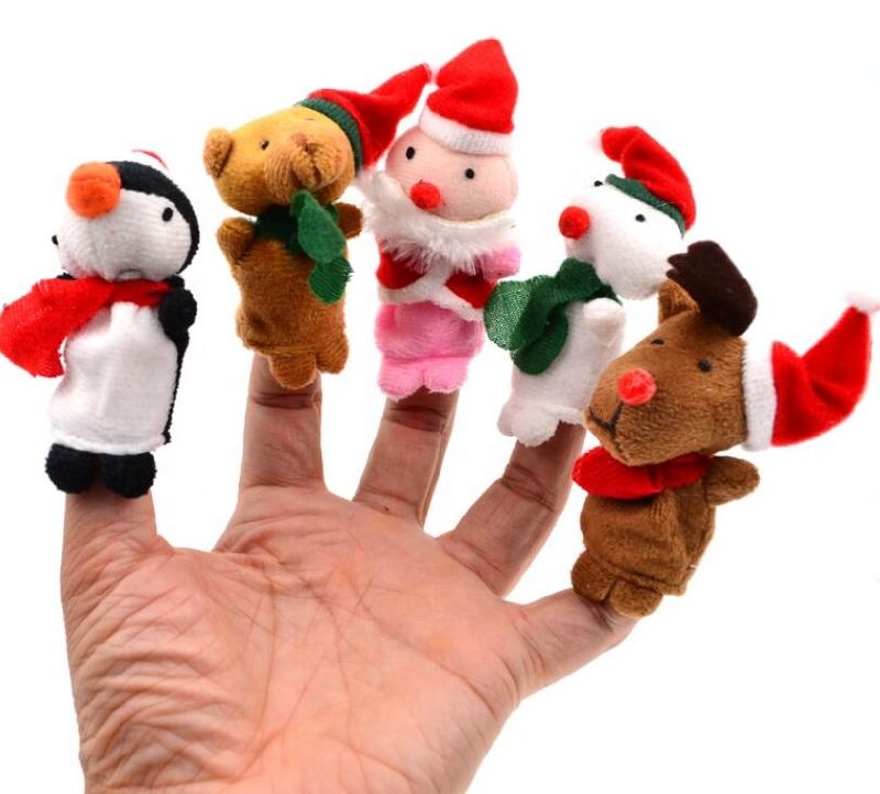 Hot Selling 5PCS/Set Plush Toy / Finger Puppet