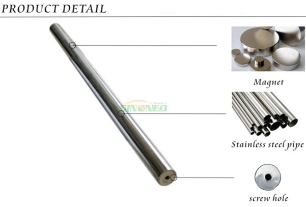 Strong Stainless Steel D16-D50mm 12000GS Magnetic Powerful Filter Bar/Stirrer Bar/Rods/Cylinder