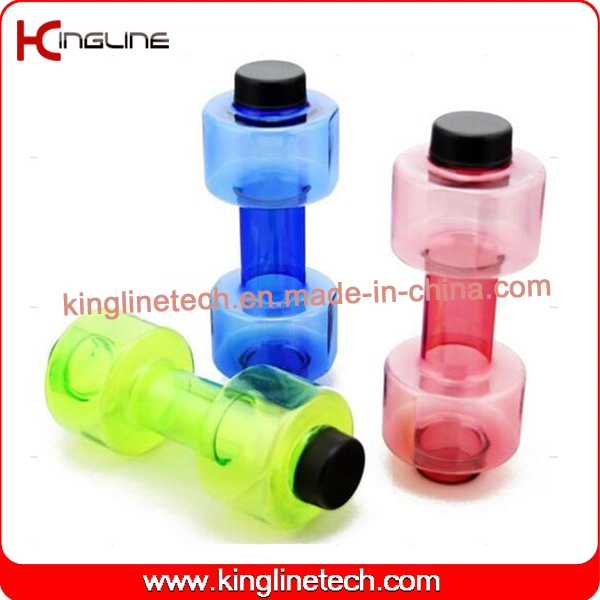 Customized color 550ml Dumbbell Bottle Manufacturer (KL-7130)