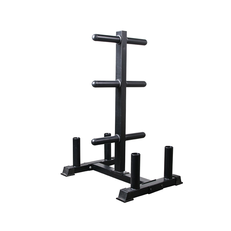 High Quality Fitness Workout Gym Basic Equipment Removable Vertical Weight Plates Tree