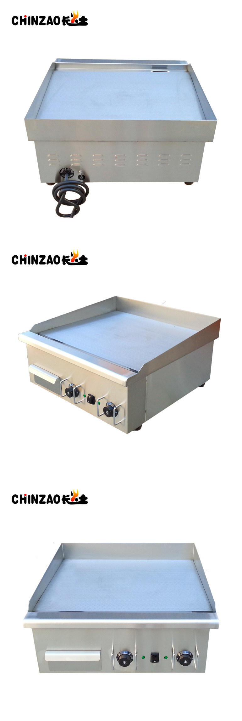 Hot Selling Electric BBQ Griddle 4.4kw Griddle Pancake Maker