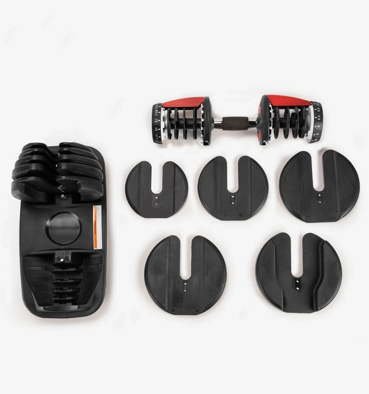 Adjustable Dumbbell Set Gym Equipment Adjust Dumbbell 40kg 90lb Weights Dumbbells