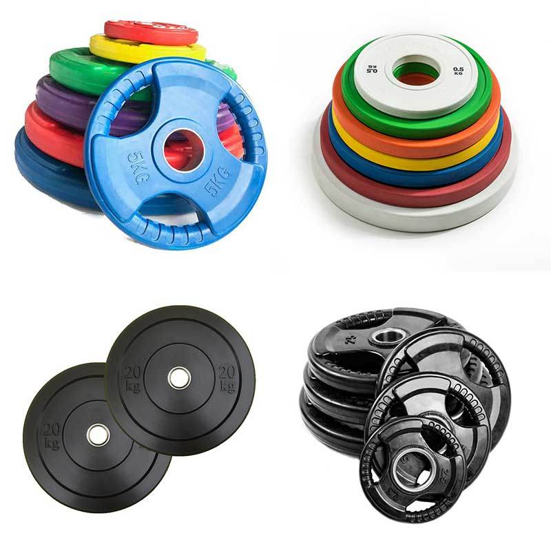 Color Competition Iron Calibrated Weight Plate Set